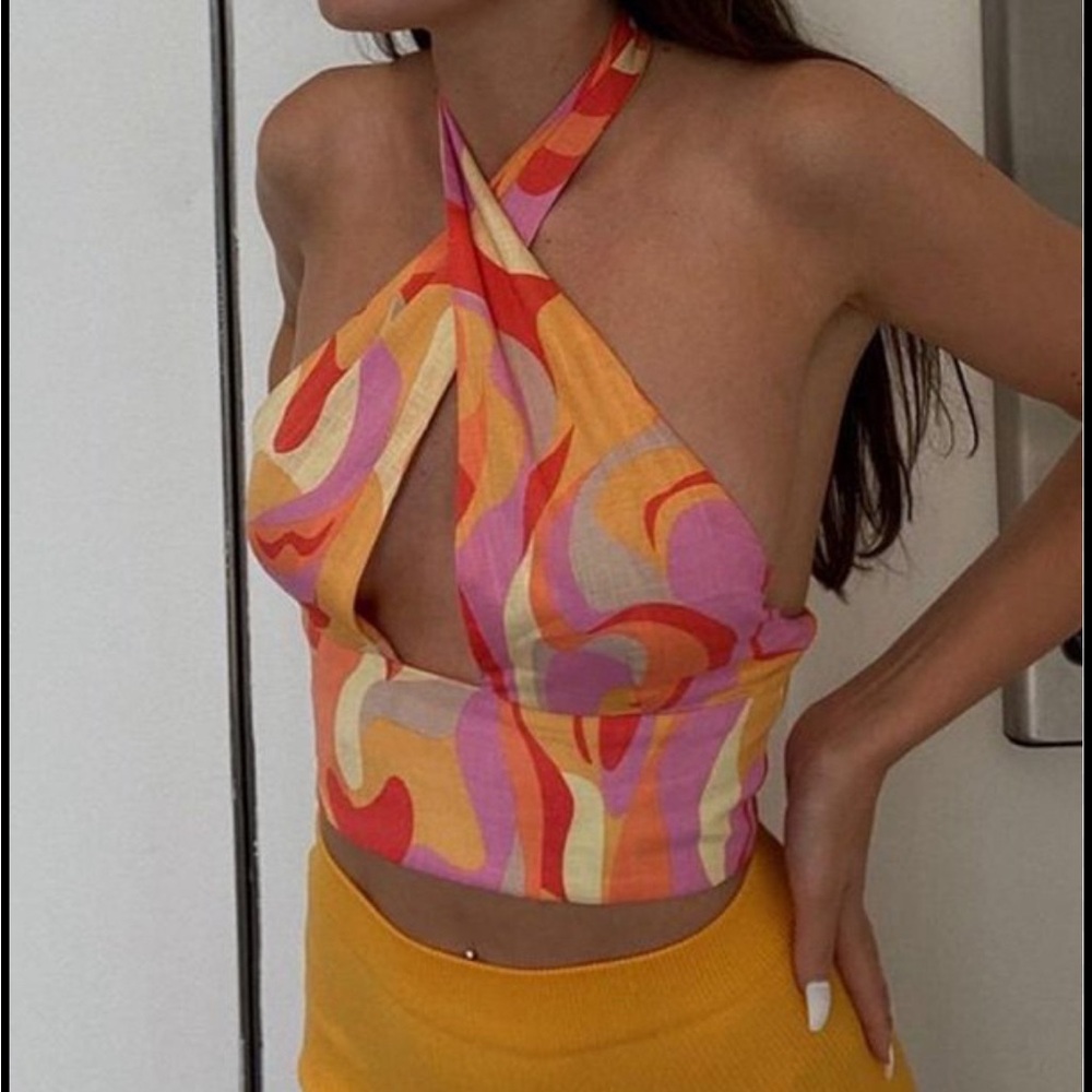 Zara Halter Top